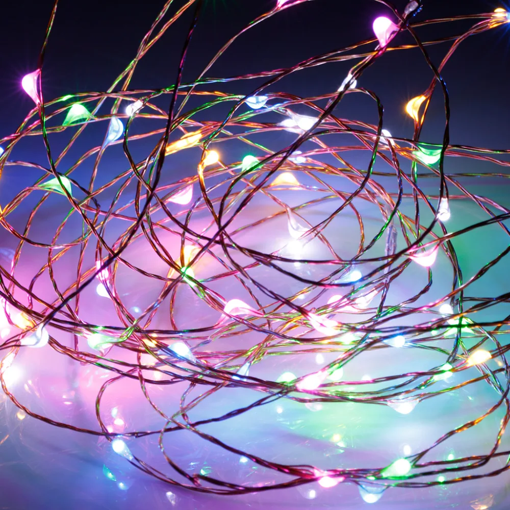 Christmas Lights 100 LED 10M String Fairy Lights Outdoor Waterproof Xmas Siliver or Copper Wire String Lights Holiday Decoration
Christmas Lights 100 LED 10M String Fairy Lights Outdoor Waterproof Xmas Siliver or Copper Wire String Lights Holiday Decoration