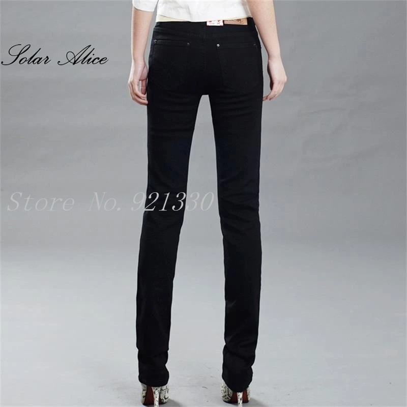 Free Shipping 2017 High Quality Women's Small Straight Jeans Mid High Waist Long Pants Lady's Fashion Pencil Trousers size26-34
Free Shipping 2017 High Quality Women's Small Straight Jeans Mid High Waist Long Pants Lady's Fashion Pencil Trousers size26-34