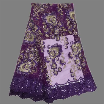 High class French beaded net lace fabric nice tulle cord lace material with rhinestones for dress XNE27 (5yards/lot)
High class French beaded net lace fabric nice tulle cord lace material with rhinestones for dress XNE27 (5yards/lot)