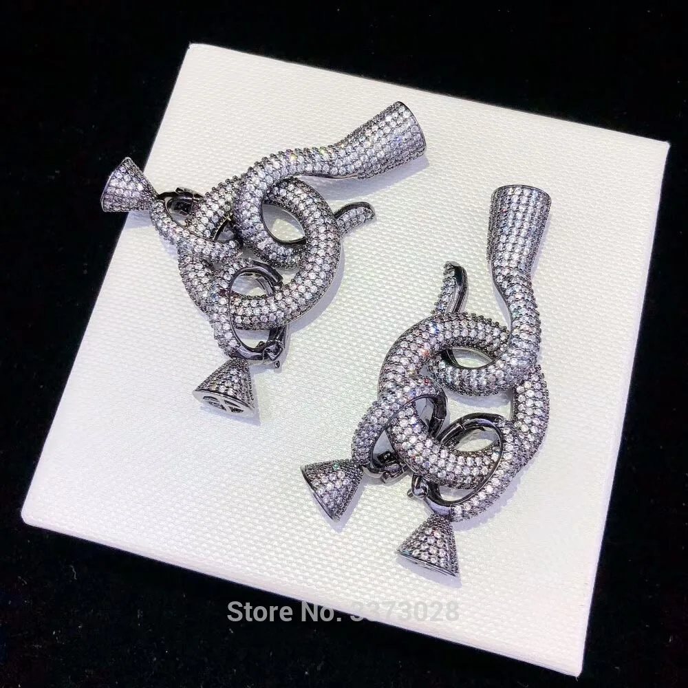 Women's Golden plated Paved CZ Necklace Pendant Clasps Cubic Zirconia Jewelry Connector DIY Fine Jewellery Making
Women's Golden plated Paved CZ Necklace Pendant Clasps Cubic Zirconia Jewelry Connector DIY Fine Jewellery Making