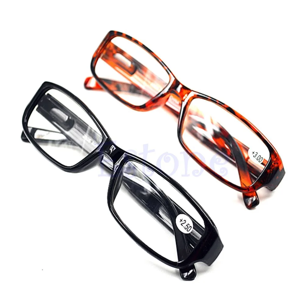 1 PC Comfy Reading Glasses Presbyopia Black Brown New 1.0 1.5 2.0 2.5 3.0 3.5 4.0 Diopter Christmas Gifts
1 PC Comfy Reading Glasses Presbyopia Black Brown New 1.0 1.5 2.0 2.5 3.0 3.5 4.0 Diopter Christmas Gifts