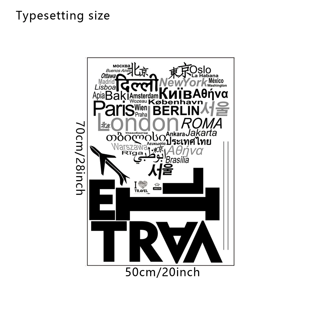 Typesetting size