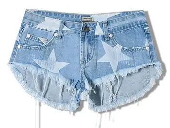 women Jeans Shorts Fashion Summer Shorts Casual Star Printed Fringed Blue Denim Shorts Tassel Plus Size
women Jeans Shorts Fashion Summer Shorts Casual Star Printed Fringed Blue Denim Shorts Tassel Plus Size
