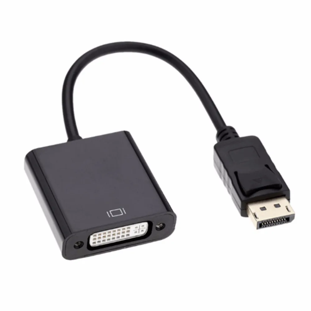 Адаптер DisplayPort DVI стандартный переходник DP Male D Female поддерживает 1080P Для iMac и