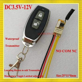 Automatic Door Operators Remote Control Switch Door Open Button refit Door Opener Wireless Switch 3.7V 5V 6V 7.4V 9V 12V NONCCOM
Automatic Door Operators Remote Control Switch Door Open Button refit Door Opener Wireless Switch 3.7V 5V 6V 7.4V 9V 12V NONCCOM