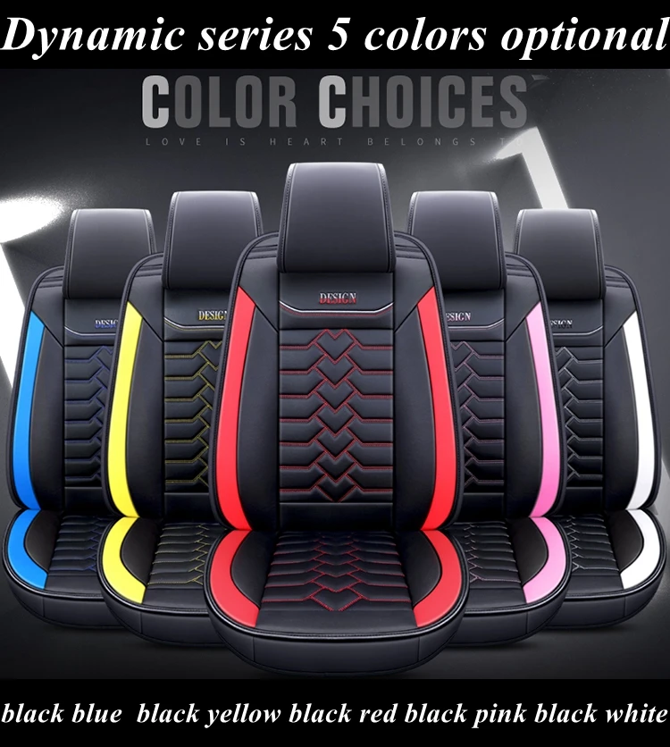 UNIVERSAL CAR FLOOR MATS BLACK WITH BLUE TRIM FOR HYUNDAI ACCENT COUPE ix20