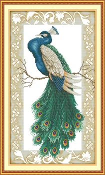 Peacock on the branch Printings Cross Stitch Kits Funny Gifts Cross-stitch set Embroidery Needlework DMC Counted Home Decor
Peacock on the branch Printings Cross Stitch Kits Funny Gifts Cross-stitch set Embroidery Needlework DMC Counted Home Decor