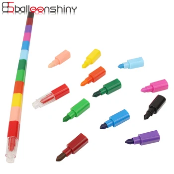 BalleenShiny 12 Colors Baby Drawing Crayons Colorful Oil Paint Pen Children Kids Creative Blocks Crayons Painting Supplies Gift
BalleenShiny 12 Colors Baby Drawing Crayons Colorful Oil Paint Pen Children Kids Creative Blocks Crayons Painting Supplies Gift