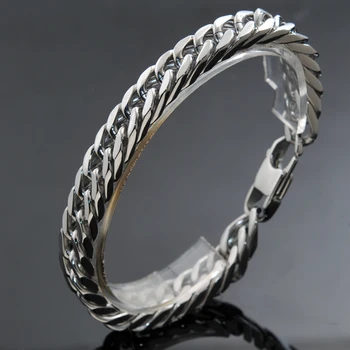 Gokadima Men Bracelet Fashion Christmas Gift, 22cm10mm Stainless Steel Chain Bracelets for Punk, Rock,WB015
Gokadima Men Bracelet Fashion Christmas Gift, 22cm10mm Stainless Steel Chain Bracelets for Punk, Rock,WB015