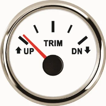 New 52mm Trim Meter Gauge UP-DN 0-190ohm Signal For Marine Boat Yacht Vessels 12V/ 24V With Red Backlight
New 52mm Trim Meter Gauge UP-DN 0-190ohm Signal For Marine Boat Yacht Vessels 12V/ 24V With Red Backlight
