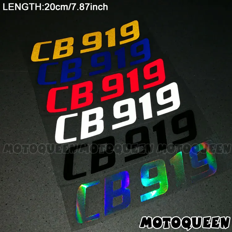2PCS Motorcycle body Wheels Rims Fairing Helmet Tank Pad decoration logo Label reflective Stickers Decals For CB 919 CB919
2PCS Motorcycle body Wheels Rims Fairing Helmet Tank Pad decoration logo Label reflective Stickers Decals For CB 919 CB919