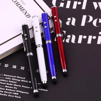 NOYOKERE Pointer 4 In 1 Soft Rubber Tip Laser Pointer LED Torch Touch Screen Stylus Ball Pen
NOYOKERE Pointer 4 In 1 Soft Rubber Tip Laser Pointer LED Torch Touch Screen Stylus Ball Pen