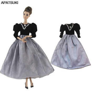 Black Gray Fashion Doll Clothes For Barbie Doll Princess Gown 1/6 Doll Accessories Party Dress For Barbie Doll Outfits Kids Toy
Black Gray Fashion Doll Clothes For Barbie Doll Princess Gown 1/6 Doll Accessories Party Dress For Barbie Doll Outfits Kids Toy