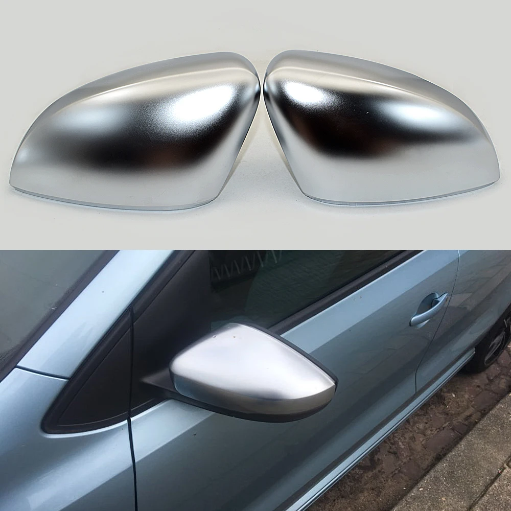 Anzulwang Rearview Mirror Case Full Chrome Matt Finish Door Wing Mirror Cover Cap Shell Housing For VW POLO 6R 6C
Anzulwang Rearview Mirror Case Full Chrome Matt Finish Door Wing Mirror Cover Cap Shell Housing For VW POLO 6R 6C