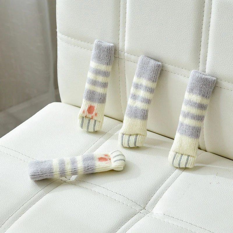 4PCS Set Flooor Protector Chair Leg Cover Socks Protecting Table Foot Covers Dooe Knob Handle Covering Knitting Socks Warm Soft
4PCS Set Flooor Protector Chair Leg Cover Socks Protecting Table Foot Covers Dooe Knob Handle Covering Knitting Socks Warm Soft