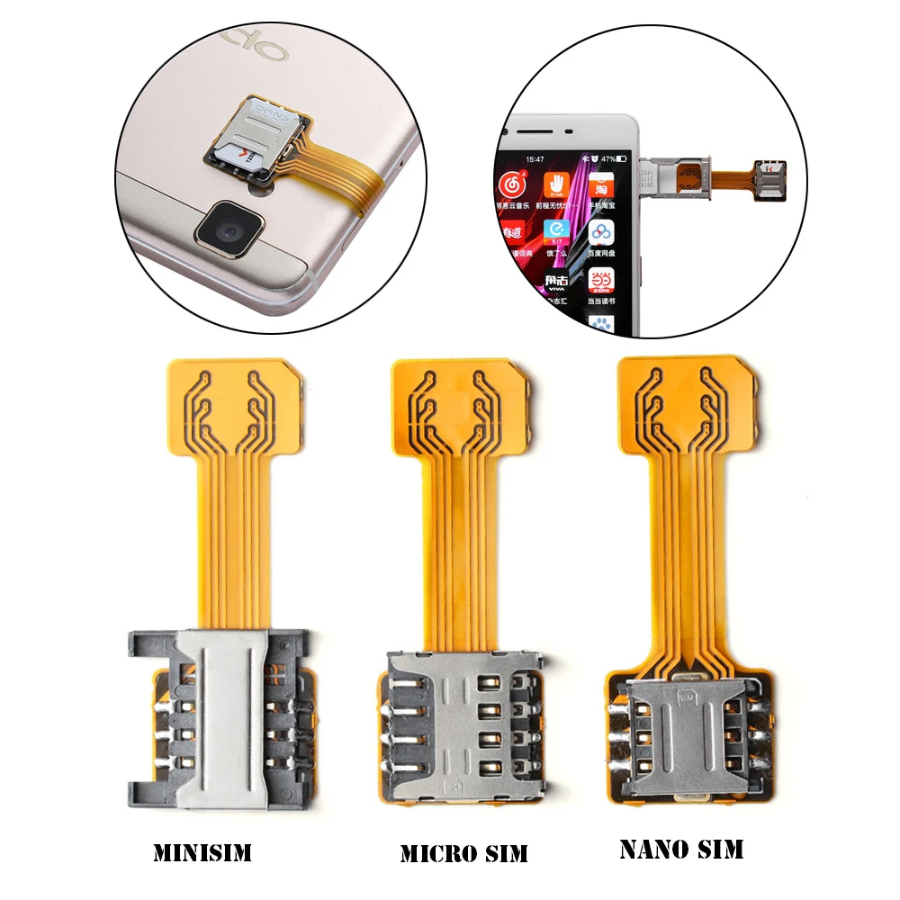 2019 Universal DIY Practical TF Hybrid Sim Slot Dual SIM Extender Card Adapter Micro SD Extender Nano Cato Android Phone
2019 Universal DIY Practical TF Hybrid Sim Slot Dual SIM Extender Card Adapter Micro SD Extender Nano Cato Android Phone
