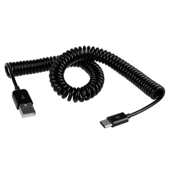 Spring USB 3.1 Type C Type-C Cable Data Sync Charge Stretch Cord for Nokia N1 OnePlus 2 ZUK Z1 Xiaomi 4C MX5 Pro Nexus 5X 6P
Spring USB 3.1 Type C Type-C Cable Data Sync Charge Stretch Cord for Nokia N1 OnePlus 2 ZUK Z1 Xiaomi 4C MX5 Pro Nexus 5X 6P