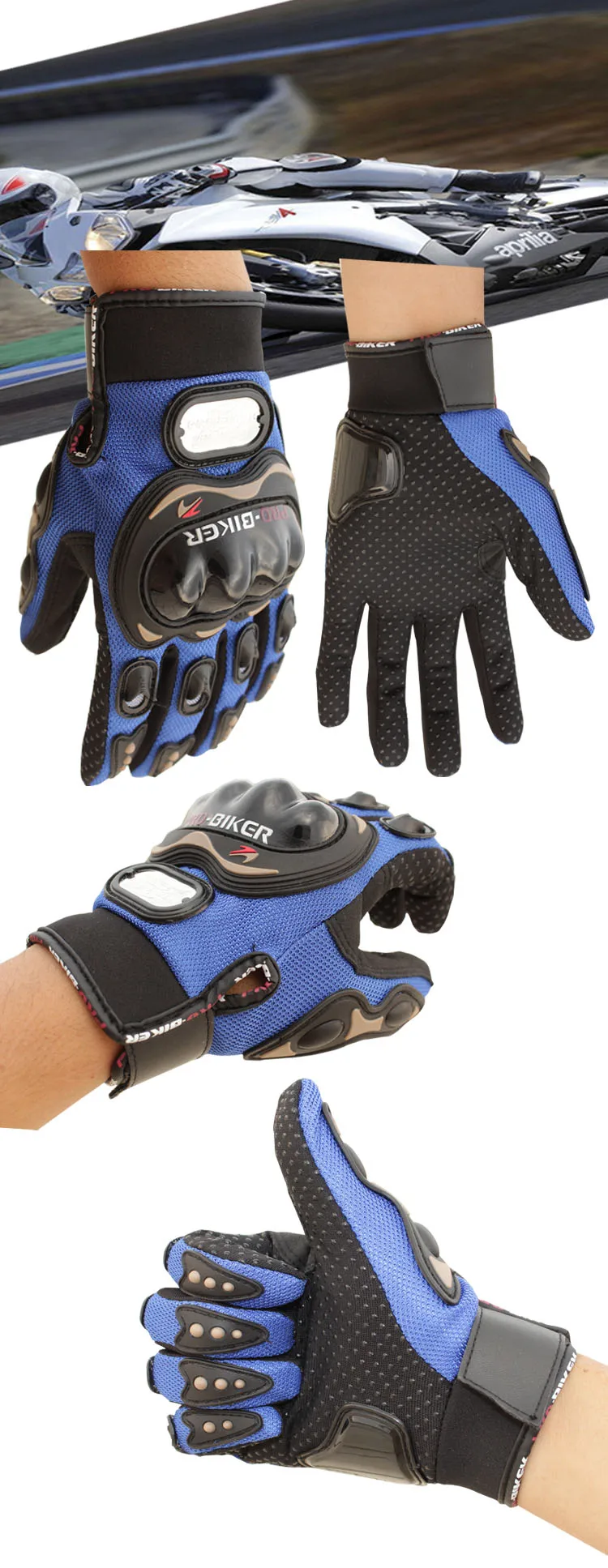 motorcycle gloves color3