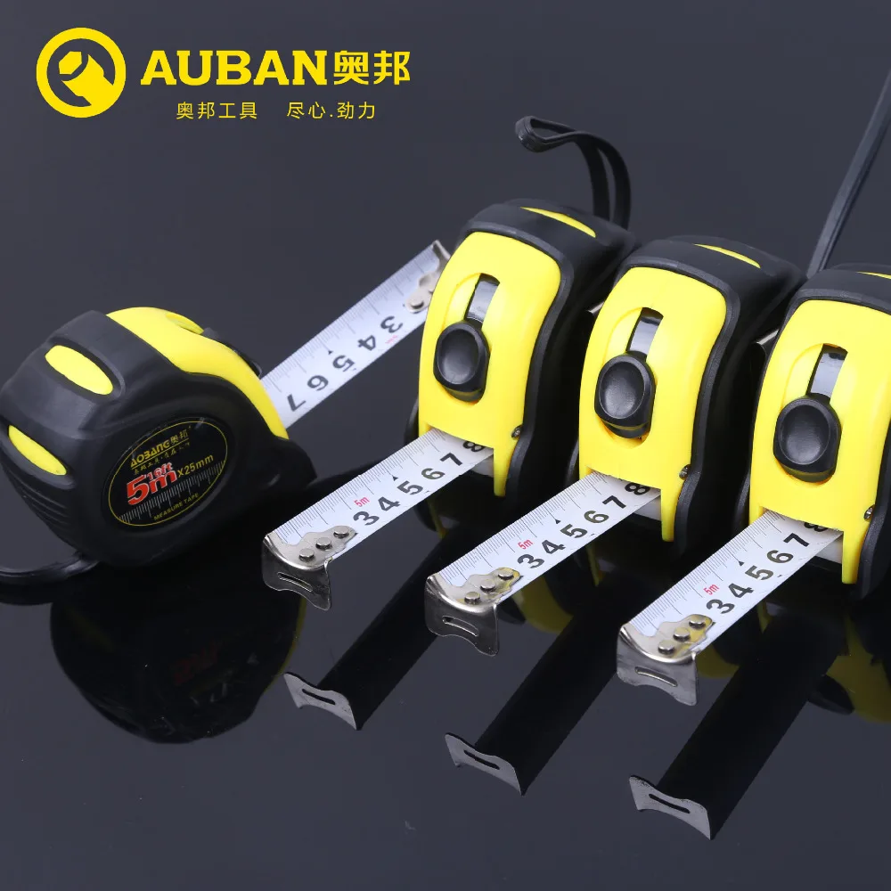AUBON Tape Measure 3M/ 5M/ 7.5M/ 10M Steel Measuring Tape Auto Lock ABS Plastic Shell Woodworking Measuring Tool Metric System
AUBON Tape Measure 3M/ 5M/ 7.5M/ 10M Steel Measuring Tape Auto Lock ABS Plastic Shell Woodworking Measuring Tool Metric System