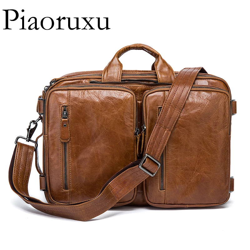 Men's Briefcase Tote men messenger bag travel laptop bag for men document business Leather briefcase male Genuine leather 
Men's Briefcase Tote men messenger bag travel laptop bag for men document business Leather briefcase male Genuine leather