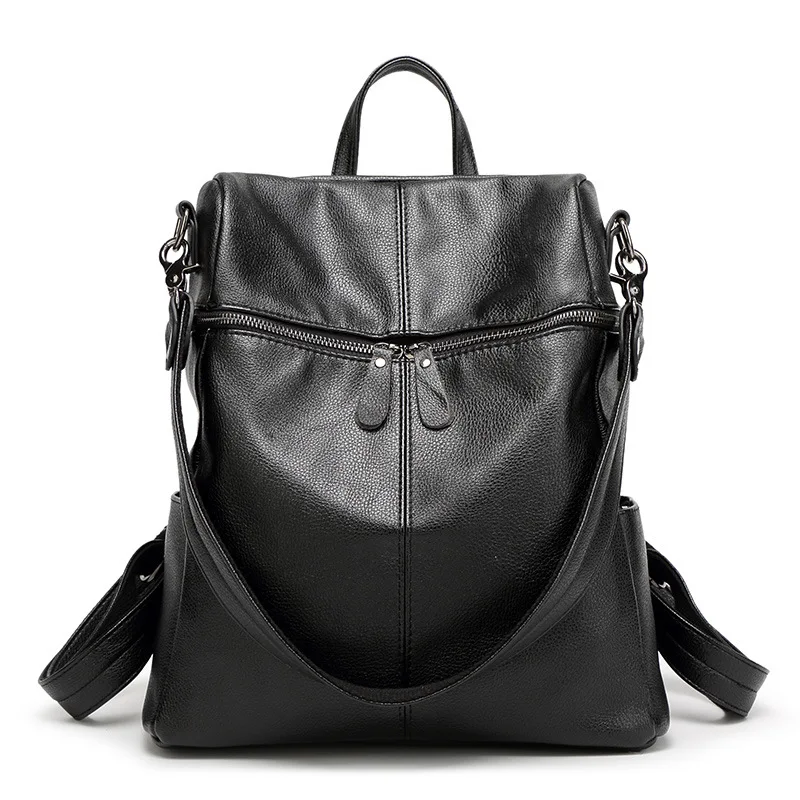 New Fashion Women Backpack Genuine Leather Casual Female Travel Bag Preppy Schoolbag For Girl 2019 New mujer Ladies Laptop C455
New Fashion Women Backpack Genuine Leather Casual Female Travel Bag Preppy Schoolbag For Girl 2019 New mujer Ladies Laptop C455