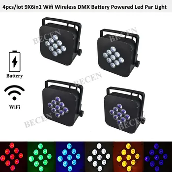 4pcs 9x15w RGBAW UV par led dj stage lighting Rechargeable Wifi Wireless Battery Power Led Par Light
4pcs 9x15w RGBAW UV par led dj stage lighting Rechargeable Wifi Wireless Battery Power Led Par Light