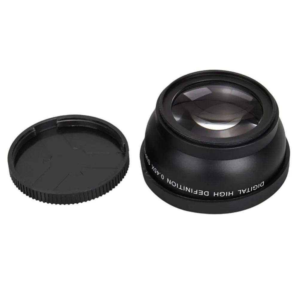 58mm 0.45X Wide Angle Lens for Canon EOS 1000D 1100D 500D Rebel T1i T2i T3i L3EF
