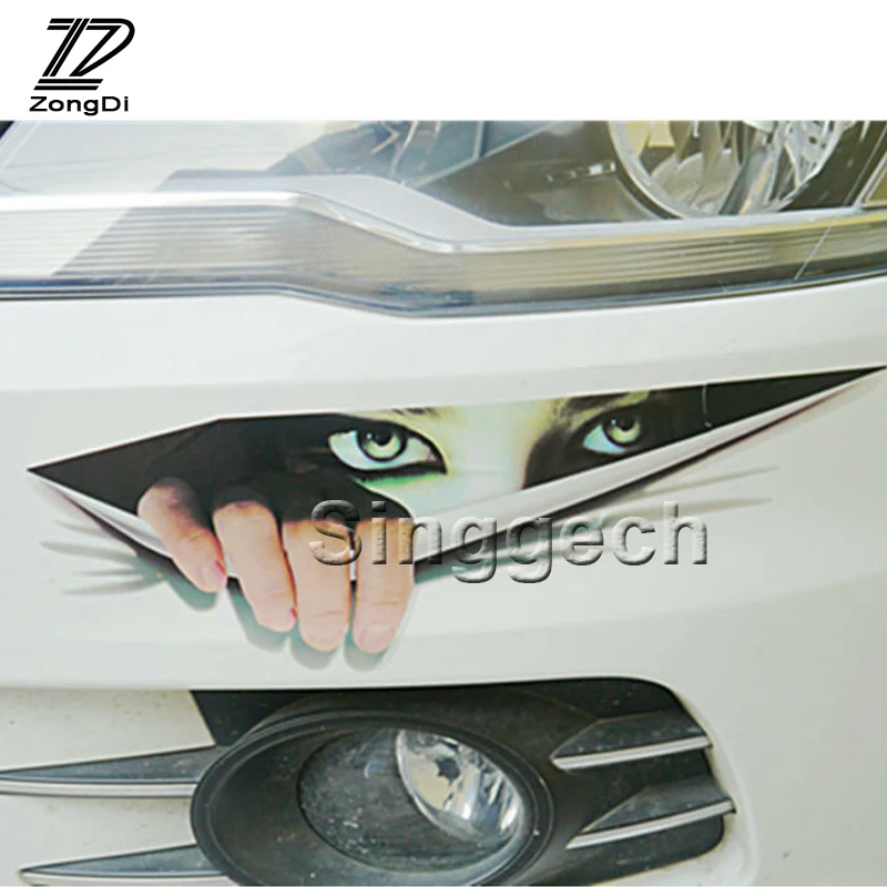 ZD 3D Eyes Peeking Monster Car stickers for Fiat VW Polo Golf MK4 4 MK7 Touran T5 Bora Skoda Rapid Fabia Yeti Superb Accessories
ZD 3D Eyes Peeking Monster Car stickers for Fiat VW Polo Golf MK4 4 MK7 Touran T5 Bora Skoda Rapid Fabia Yeti Superb Accessories