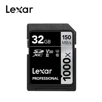 

Original Lexar 256GB 128GB SD Card 1000x UHS-II U3 SDHC SDXC 32GB Memory Card 64GB Carte SD 150MB/s Class10 cartao de memoria