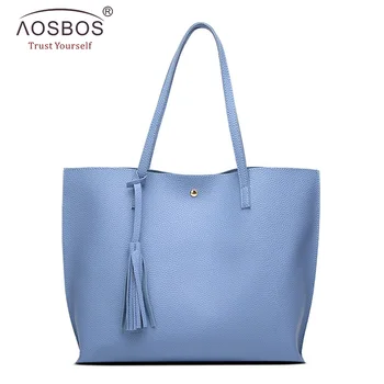 Aosbos Women Messenger Shoulder Bag PU Leather Casual Tassel Handbag Female Designer Vintage Big Size Tote Tassel High Quality
Aosbos Women Messenger Shoulder Bag PU Leather Casual Tassel Handbag Female Designer Vintage Big Size Tote Tassel High Quality