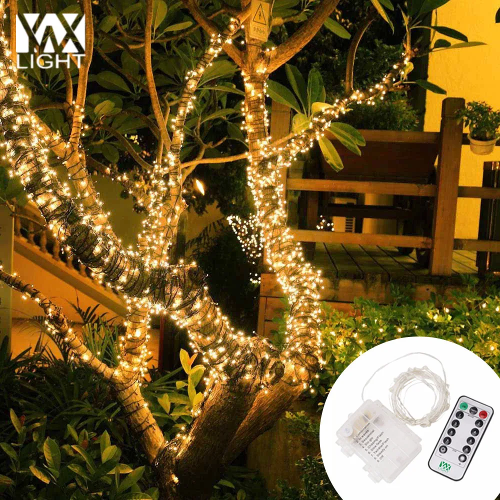 YWXLight LED String Light 5M Waterproof Garland Holiday String Lighting 8 Modes Christmas Lights Party Outdoor Decoration Luces
YWXLight LED String Light 5M Waterproof Garland Holiday String Lighting 8 Modes Christmas Lights Party Outdoor Decoration Luces
