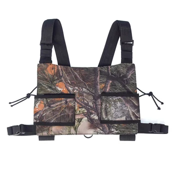 Hunting Bag Radio Vest Chest Rig Bag Harness Adjustable Front Pack Pouch Holster Vest Rig With Walkie Talkie Pocket
Hunting Bag Radio Vest Chest Rig Bag Harness Adjustable Front Pack Pouch Holster Vest Rig With Walkie Talkie Pocket