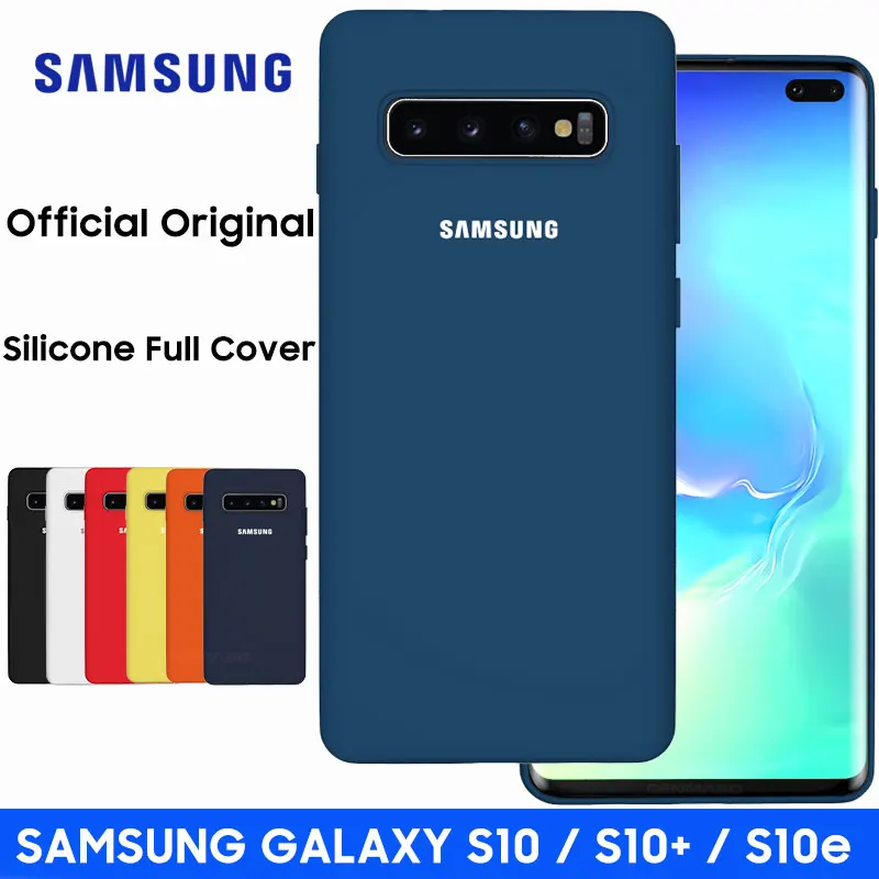 Samsung S10 Case Original High Quality Soft Silicone 360 Full Protector Case Samsung Galaxy S10 Plus Case Galaxy S10 S10e Case
Samsung S10 Case Original High Quality Soft Silicone 360 Full Protector Case Samsung Galaxy S10 Plus Case Galaxy S10 S10e Case