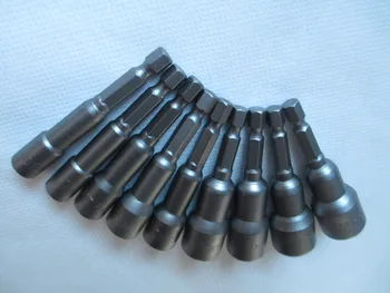Fixmee Free shipping 9pcs 6mm-14mm Hex Socket Sleeve Nozzles Magnetic Nut Driver Set Drill Bit Adapter Hex Power Tools
Fixmee Free shipping 9pcs 6mm-14mm Hex Socket Sleeve Nozzles Magnetic Nut Driver Set Drill Bit Adapter Hex Power Tools