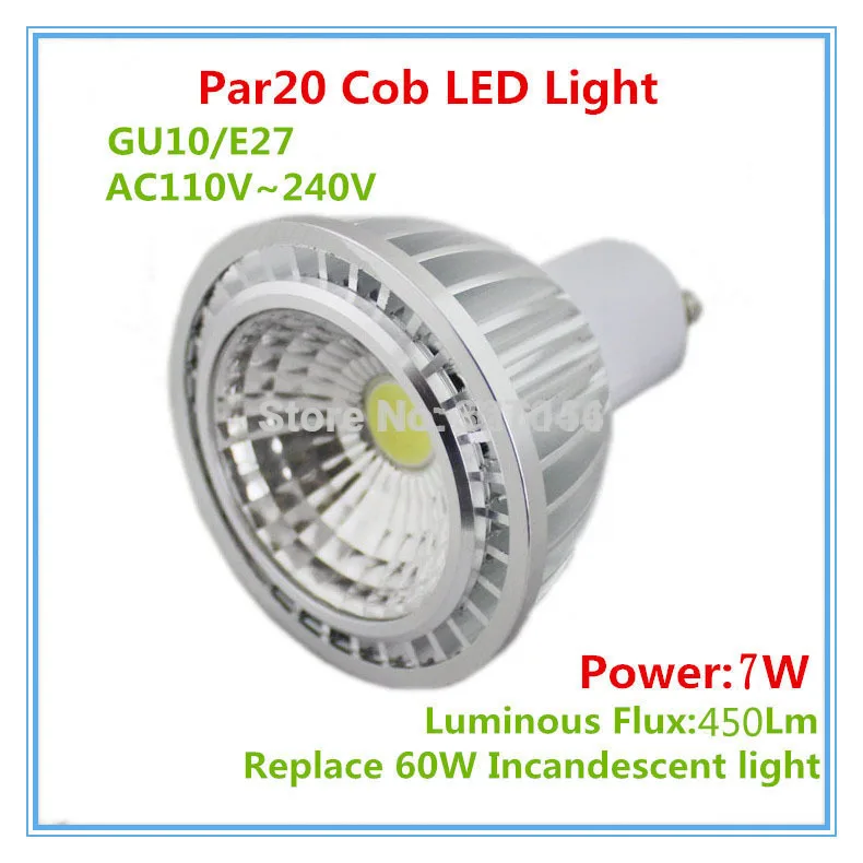 4pcs ,Low Price Retail High Power GU10/E27 7W Par20 110-240V COB Led Lamp Dimmable Led Spotlight Led Bulb Downlight Lamp
4pcs ,Low Price Retail High Power GU10/E27 7W Par20 110-240V COB Led Lamp Dimmable Led Spotlight Led Bulb Downlight Lamp