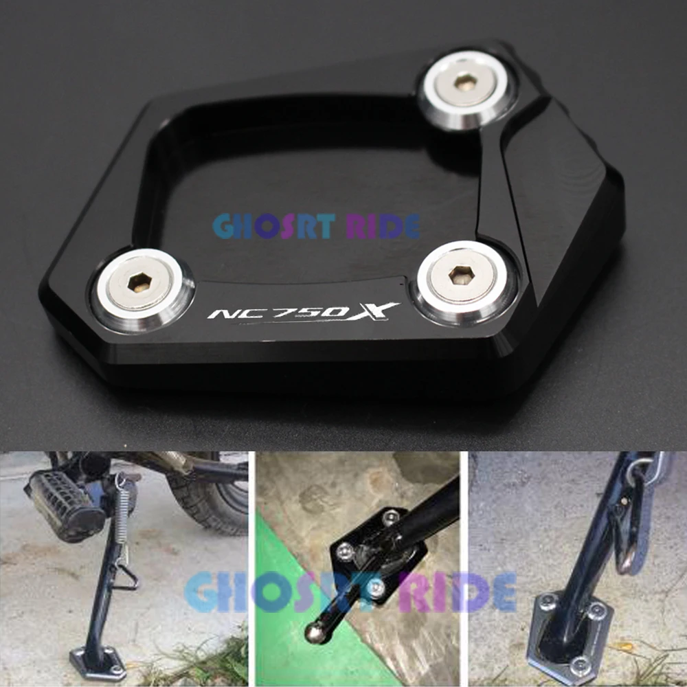 CNC Billet Aluminum Kickstand Foot Plate Side Stand Extension Pad Enlarge Extension For HONDA NC 750 X NC750X NC 750X 2012-2014
CNC Billet Aluminum Kickstand Foot Plate Side Stand Extension Pad Enlarge Extension For HONDA NC 750 X NC750X NC 750X 2012-2014