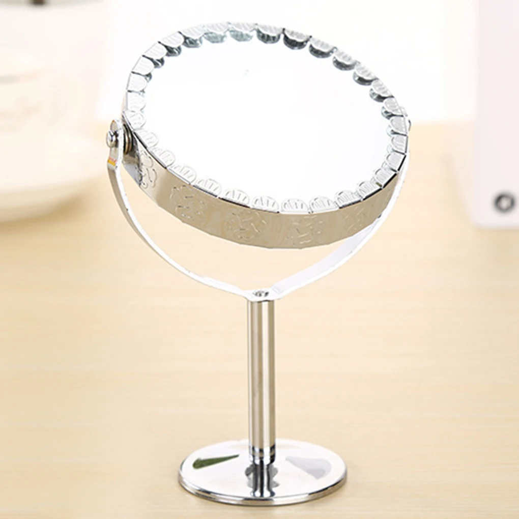 2018 New Silver Desk Type Double Side Makeup Mirrors With 1:2 Magnifying Function Glass Cosmetic Mirror
2018 New Silver Desk Type Double Side Makeup Mirrors With 1:2 Magnifying Function Glass Cosmetic Mirror