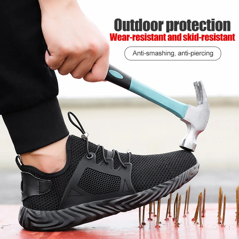 Breathable Men Indestructible Shoes Ryder Steel Toe Boot Safety Military Work Sneakers New
Breathable Men Indestructible Shoes Ryder Steel Toe Boot Safety Military Work Sneakers New