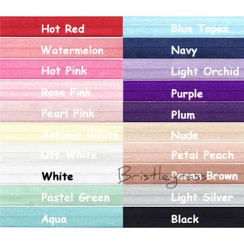 BRISTLEGRASS 20 Yard Combo 3/4" 20mm Solid Color FOE Fold Over Elastics Kid Headband Hairband Spandex Satin Lace Trim DIY Sewing
BRISTLEGRASS 20 Yard Combo 3/4" 20mm Solid Color FOE Fold Over Elastics Kid Headband Hairband Spandex Satin Lace Trim DIY Sewing