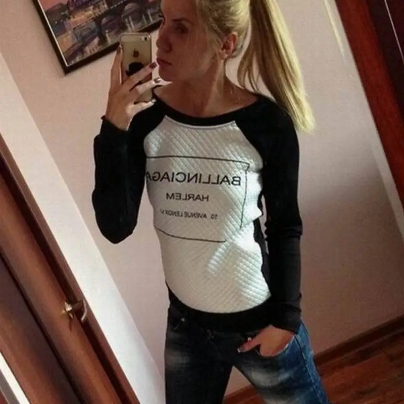 new 2015 Women Hoody Spring Autumn Long Sleeve Sweatshirt Women Letter Printed Hoodies casual
new 2015 Women Hoody Spring Autumn Long Sleeve Sweatshirt Women Letter Printed Hoodies casual
