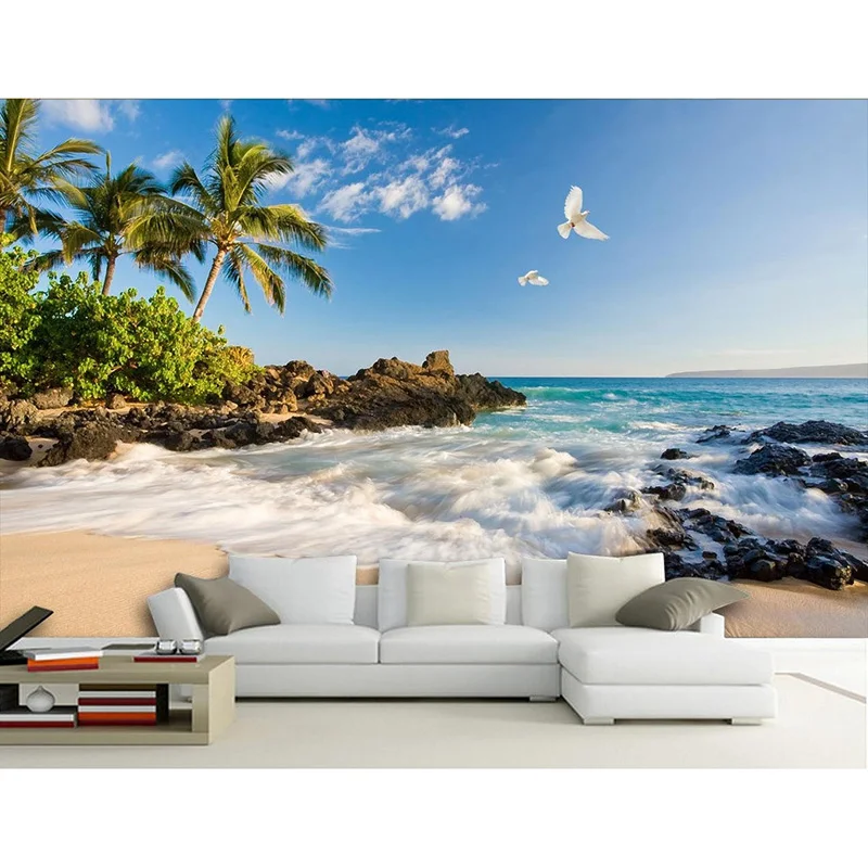Fashion 3D Beach Mural Wallpaper stereoscopic TV background Wallpaper For Living Room bedroom Photo Wall paper#170
Fashion 3D Beach Mural Wallpaper stereoscopic TV background Wallpaper For Living Room bedroom Photo Wall paper#170