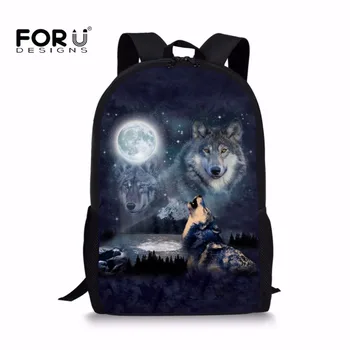 FORUDESIGNS Cool Wolf Backpacks for Teenage Boys Backpack Bags Children Rucksack 3D Printing Planet Casual Bagpack Students Bag
FORUDESIGNS Cool Wolf Backpacks for Teenage Boys Backpack Bags Children Rucksack 3D Printing Planet Casual Bagpack Students Bag