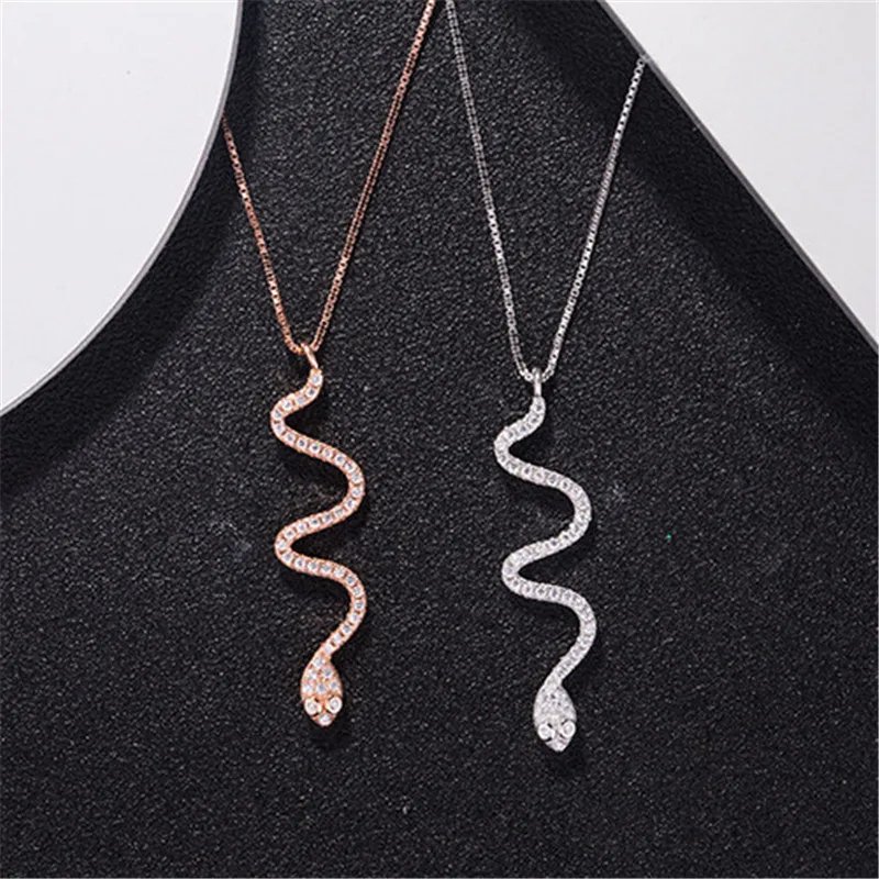 JEWEEN fashion High Quality jewelry rose gold snake necklace pendant fine jewelry
JEWEEN fashion High Quality jewelry rose gold snake necklace pendant fine jewelry