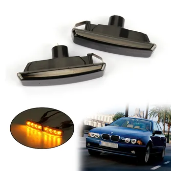 TAIHONGYU Pair Smoke Turn Indicator Side Marker Lights Lamps 63148360589 Fit For BMW E39 1997-2002 2003 
TAIHONGYU Pair Smoke Turn Indicator Side Marker Lights Lamps 63148360589 Fit For BMW E39 1997-2002 2003