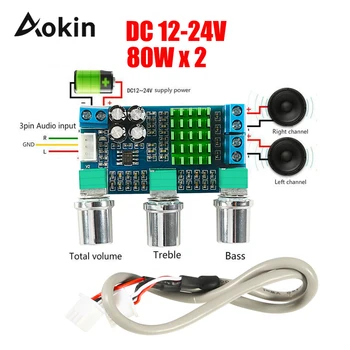Tpa3116d2 Dc 12v 24v 80w X 2 Dual Channel Digital Audio Tpa3116d2 Treble Bass Regulating Preset Pre Amplifier Board
Tpa3116d2 Dc 12v 24v 80w X 2 Dual Channel Digital Audio Tpa3116d2 Treble Bass Regulating Preset Pre Amplifier Board