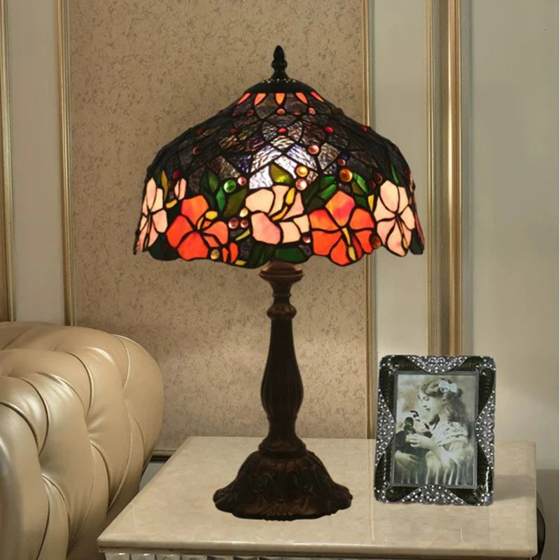WOERFU 30CM Tiffany Table Lamp European Bedroom Bedside Lamp E27 Retro Decorative Table Lamps
WOERFU 30CM Tiffany Table Lamp European Bedroom Bedside Lamp E27 Retro Decorative Table Lamps