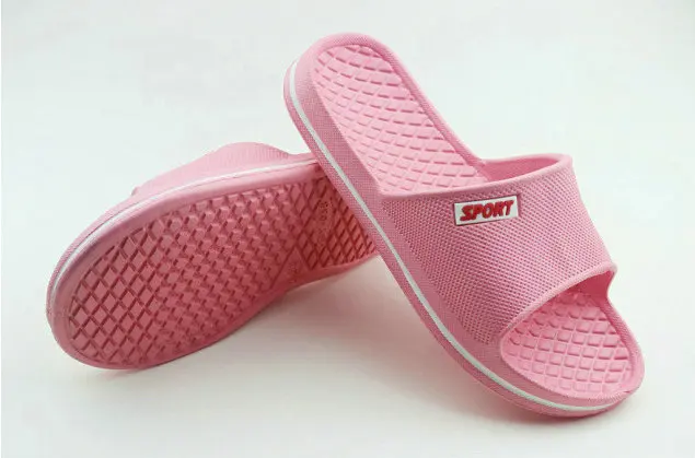 Summer Pure Color Lovers Household Disposable Bath Slippers Spa Hotel Slippers Bathroom Anti-skid Mens And Womens Soft Slide Slippers (27)