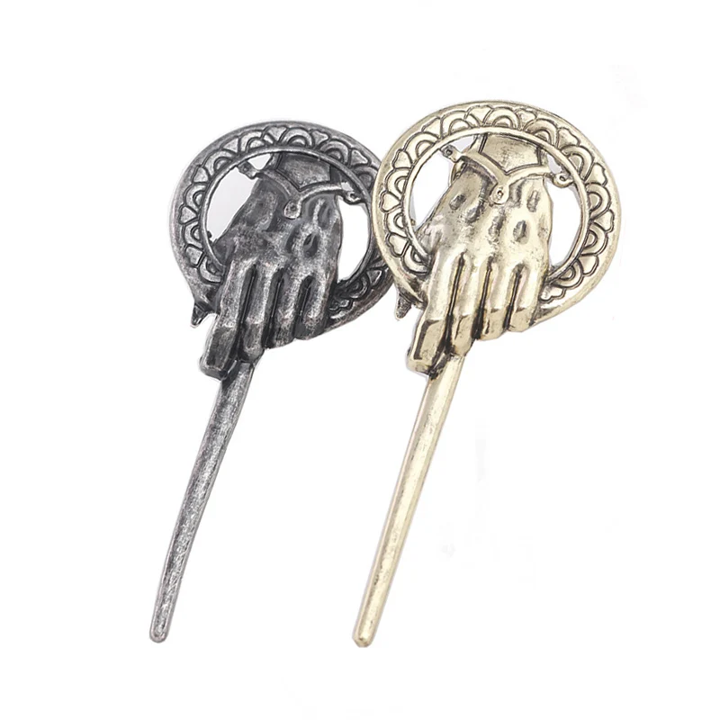 Game of Thrones Song of Ice and Fire Brooch Hand of the King Lapel Inspired Authentic Prop Pin Badge Brooches
Game of Thrones Song of Ice and Fire Brooch Hand of the King Lapel Inspired Authentic Prop Pin Badge Brooches