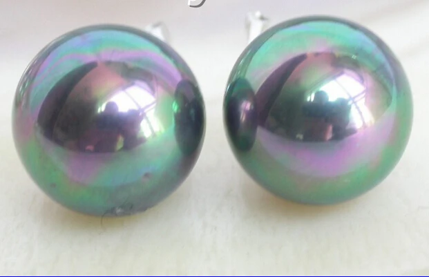 Women's Wedding shipping> >>> peacock Black sea shell pearls earrings clip 12mm pair real earrings silver-jewelry
Women's Wedding shipping> >>> peacock Black sea shell pearls earrings clip 12mm pair real earrings silver-jewelry