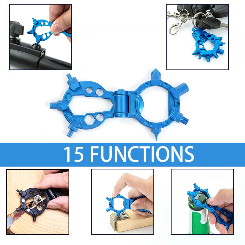 2019 new bushcraft EDC multi tool Bottle opener fold Portable compact keychain tool gadgets inteligentes pocket tool
2019 new bushcraft EDC multi tool Bottle opener fold Portable compact keychain tool gadgets inteligentes pocket tool